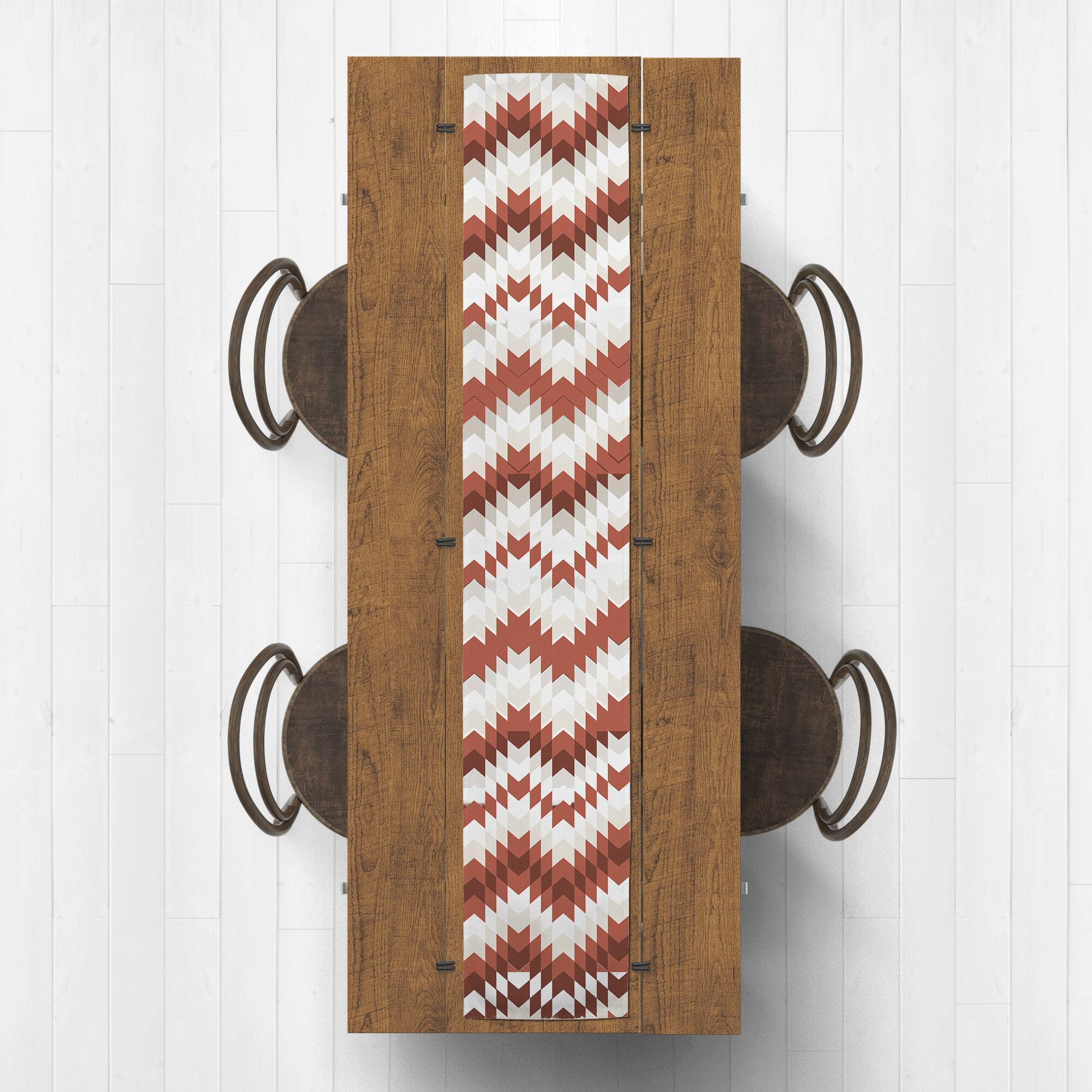 Southwest Pattern 16" x 72" Cotton Twill Runner